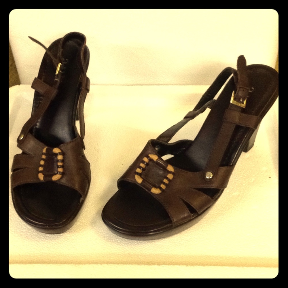 Brown A.N.A. Heels